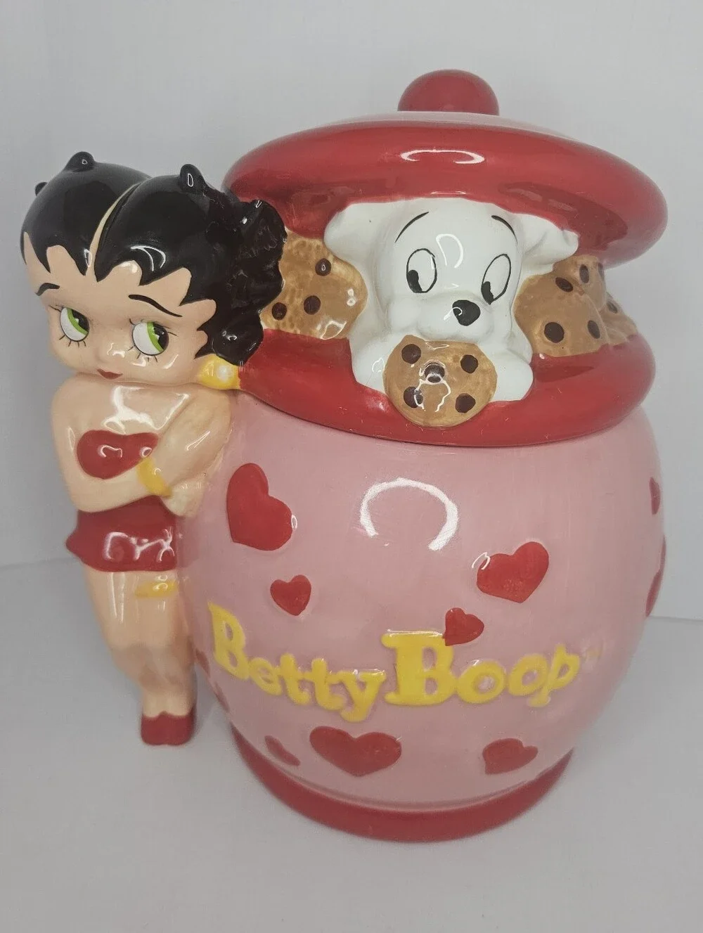 Rare Betty Boop Westland 20161 Cookie Jar/Dog Treat Jar